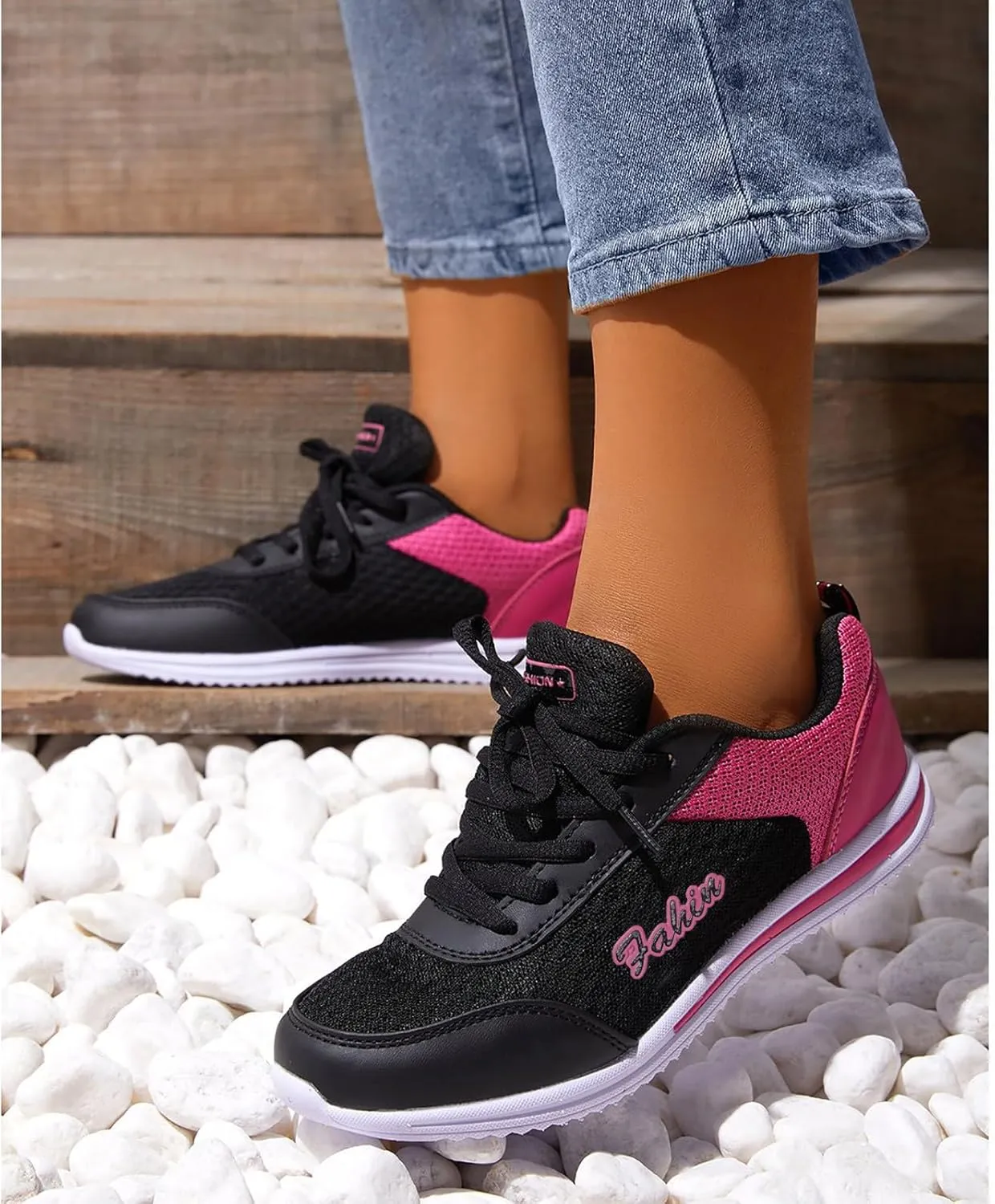 Women's Minimalist Walking Shoes Wide Toe Lace Up Mens Tennis Shoes Sports Woman Shoes Casual Fashion Sneakers 2025 Black Tennis Shoe Trainers Shoe