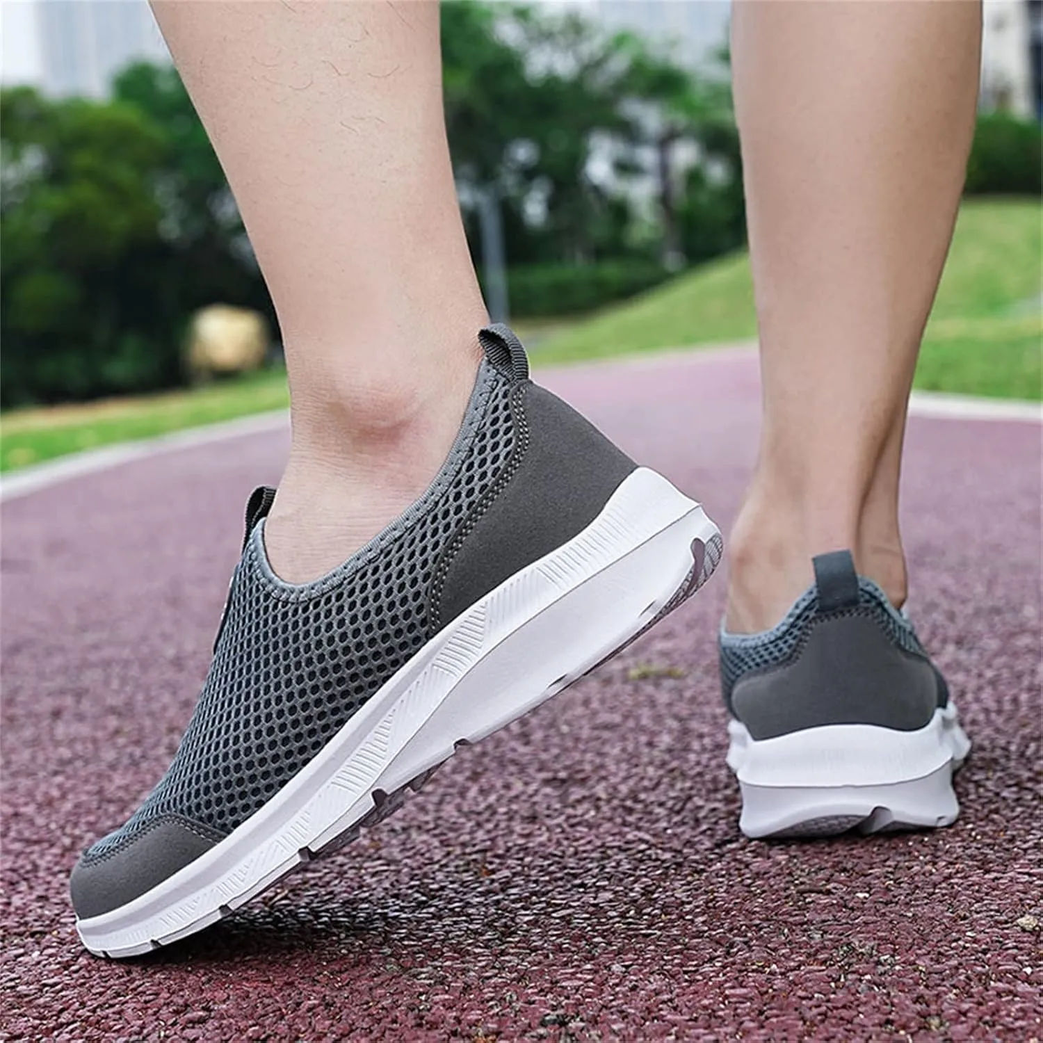Womens Non Slip Work Shoes Slip On Water Resistant Non Slip Work Shoes Women Sports Women's Casual Shoes Dress Sneakers Black Tennis Shoe Loafers Shoe
