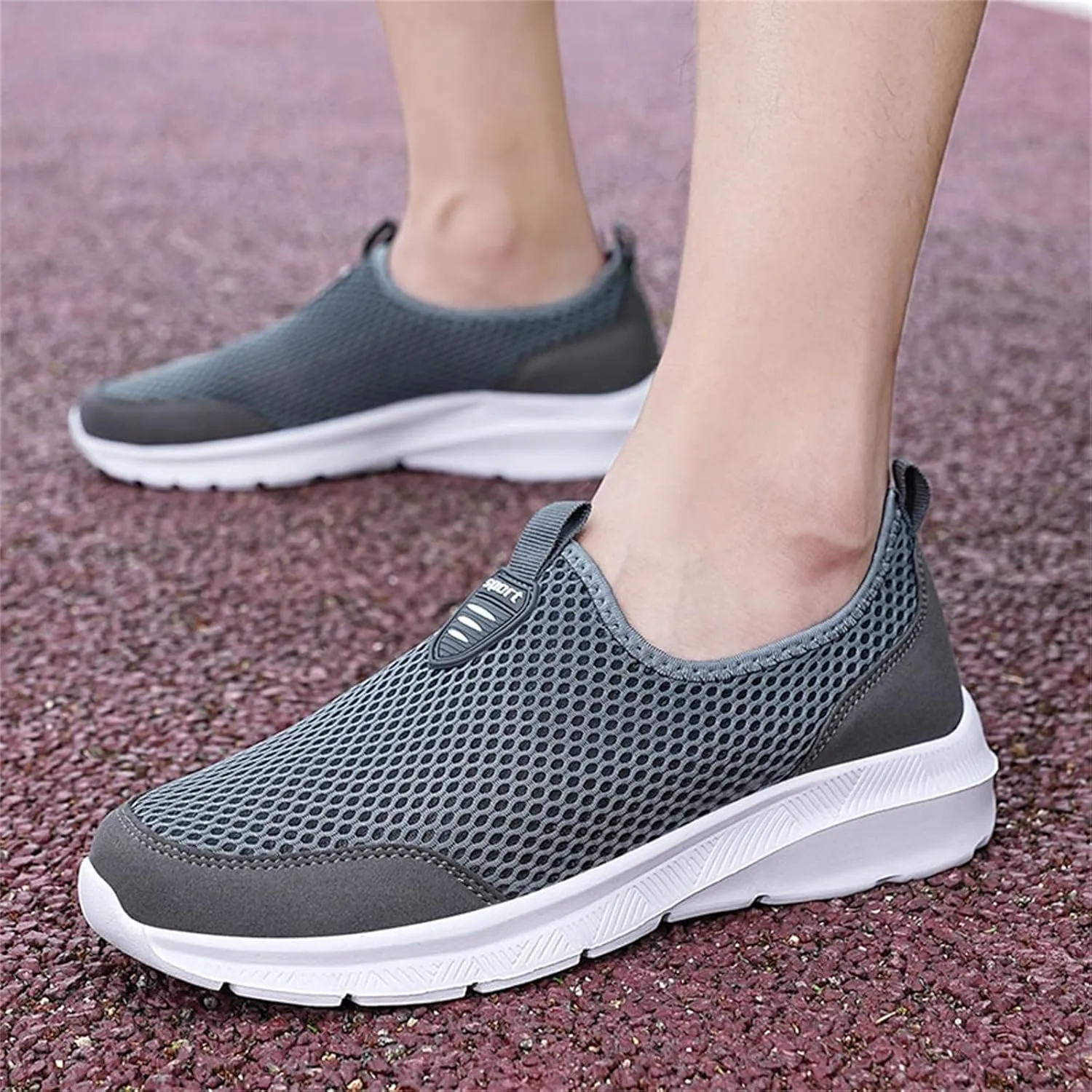 Womens Non Slip Work Shoes Slip On Water Resistant Non Slip Work Shoes Women Sports Women's Casual Shoes Dress Sneakers Black Tennis Shoe Loafers Shoe