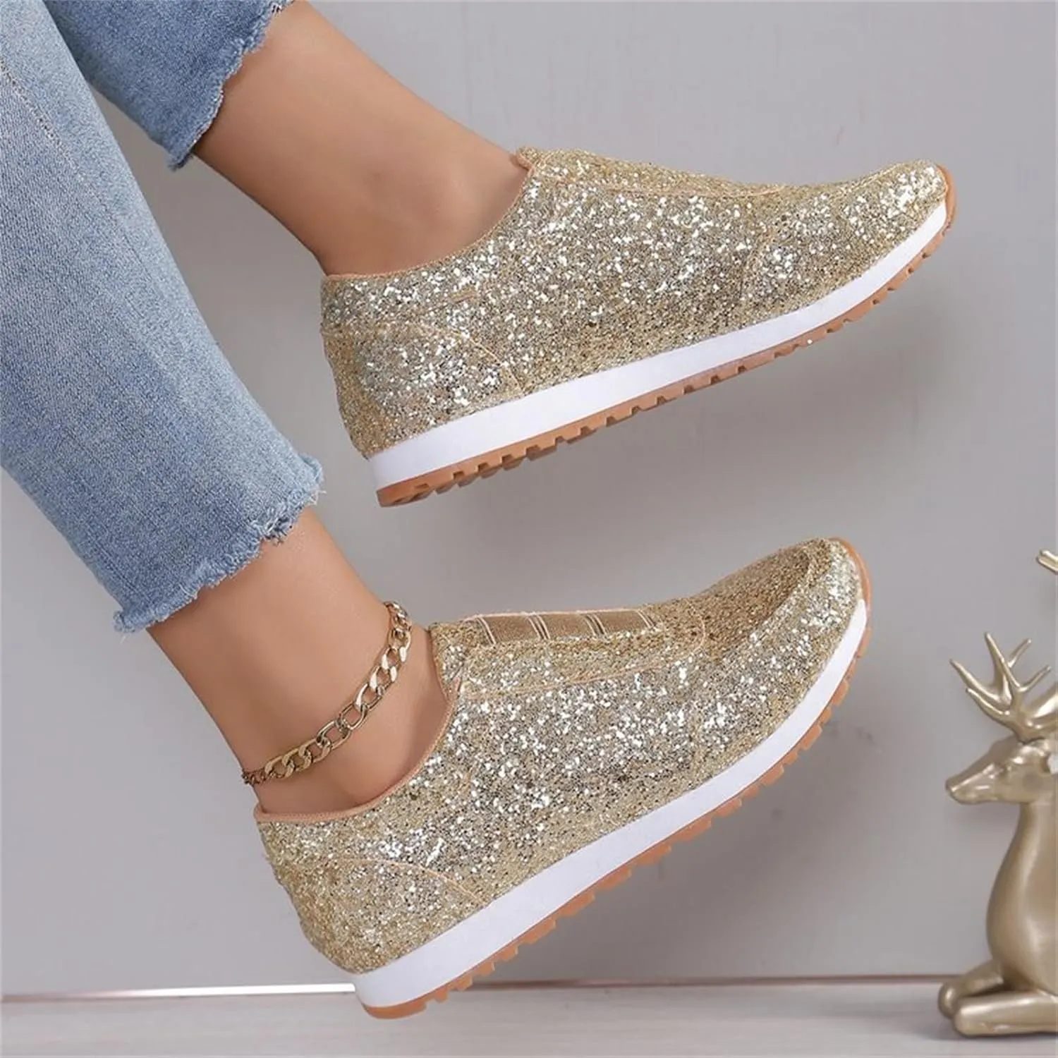Womens Running Shoes Walking Men's Casual Dress Shoes Waterproof Sneakers Slip On Sneakers Walking Tennis Shoe Platform Tennis Shoe Cross Trainer Shoe