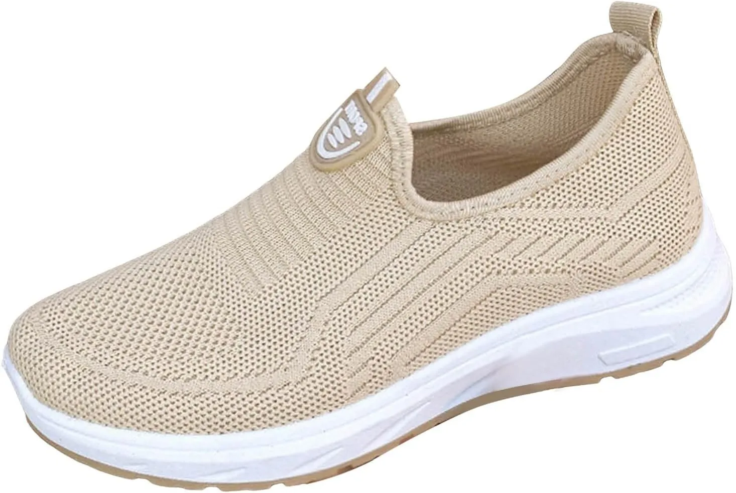 Women's Shoes Loafers for Women Casual Womens Comfortable & Lightweight Loafers Slip On Sneakers Flat Breathable Mesh Summer Walking Shoes with Non Slip Soft Sole,Comfy All Day Footwear for Female