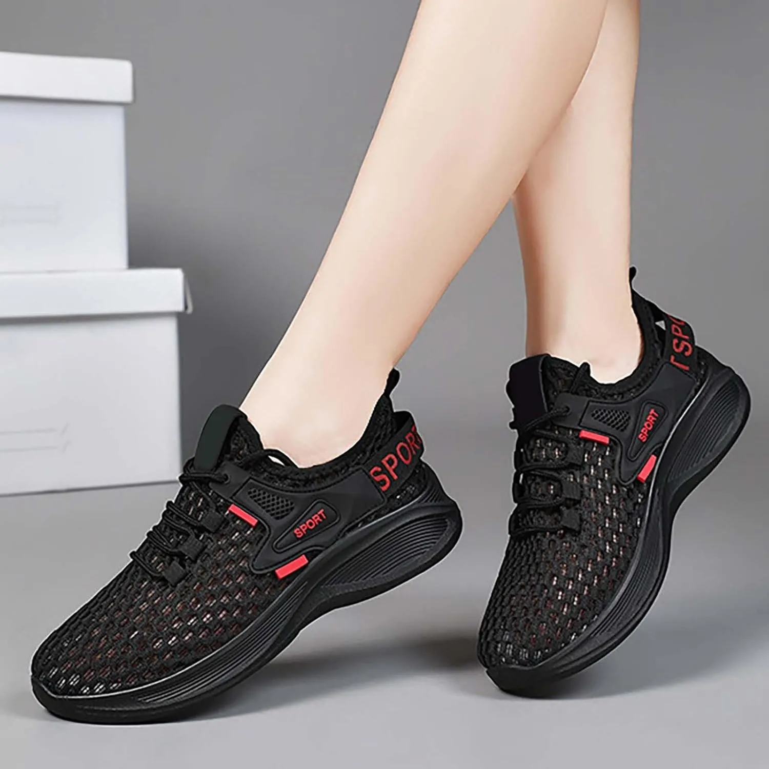 Women's Slip on Sneakers Shoes Woven Orthopedic Womens Tennis Shoes Boots Women's Shoes Casual Black Sneakers Slip On Tennis Shoe Loafers Shoe