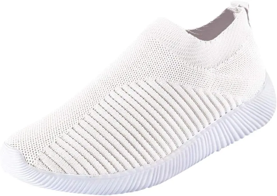 Womens Slip On Sneakers Women Walking Tennis Shoes Womens Tennis Shoes Dressy Women Casual Shoes Walking Sneakers Steel Toe Tennis Shoe Cross Trainer Shoe