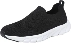 Womens Slip On Walking Shoes Lightweight Breathable Non Slip Mens Tennis Shoes Loafers Shoes Dressy Casual Fashion Sneakers Steel Toe Tennis Shoe Loafers Shoe