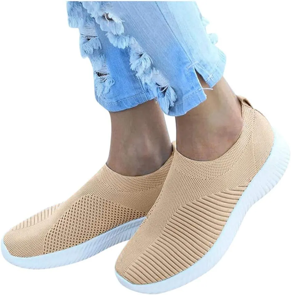 Womens Slip On Walking Shoes Non Slip Running Shoes Mens Tennis Shoes Winter Casual Tennis Shoes Platform Sneakers White Tennis Shoe Trainers Shoe