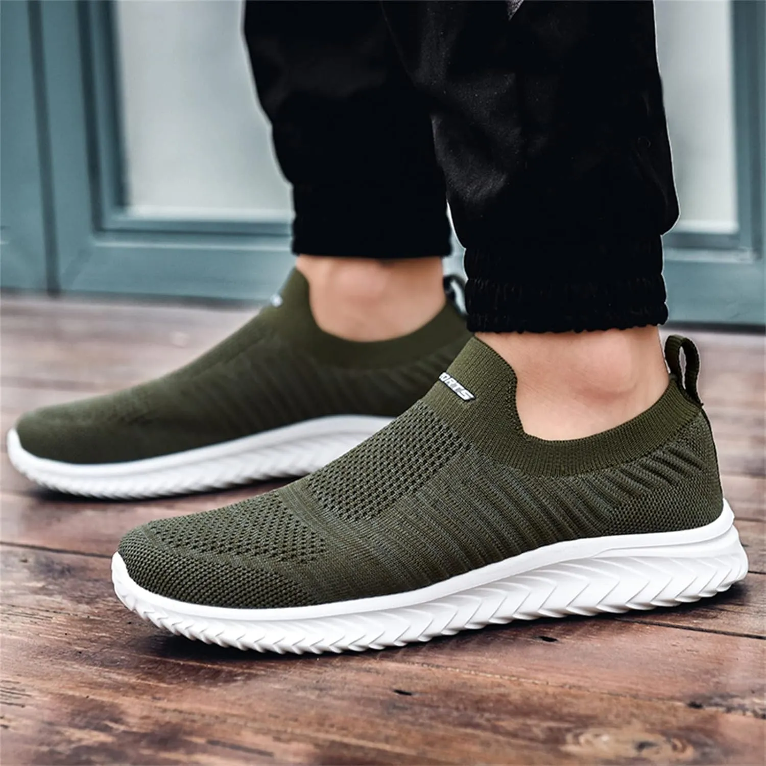 Women's Slip on Walking Shoes Tennis Lightweight Gym Running Shoes for Women Food Service Women's Shoes Casual High Top Sneakers White Tennis Shoe Loafers Shoe