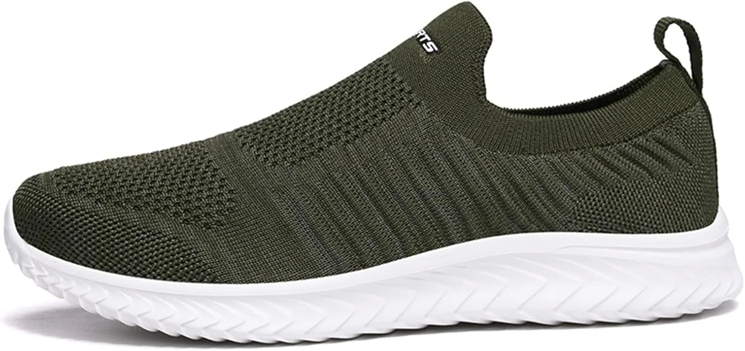 Women's Slip on Walking Shoes Tennis Lightweight Gym Running Shoes for Women Food Service Women's Shoes Casual High Top Sneakers White Tennis Shoe Loafers Shoe