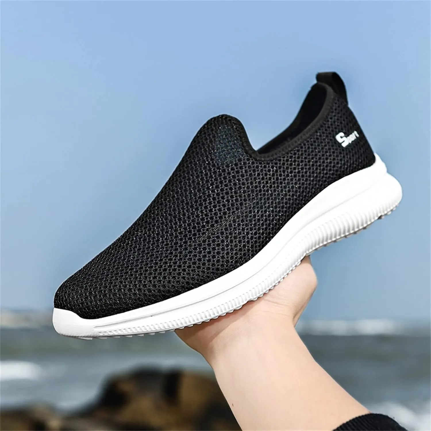 Women's Sneakers Athletic Sport Running Tennis Walking Shoes Tennis Shoes Men Wide Business Casual Shoes Waterproof Sneakers White Tennis Shoe White Loafers