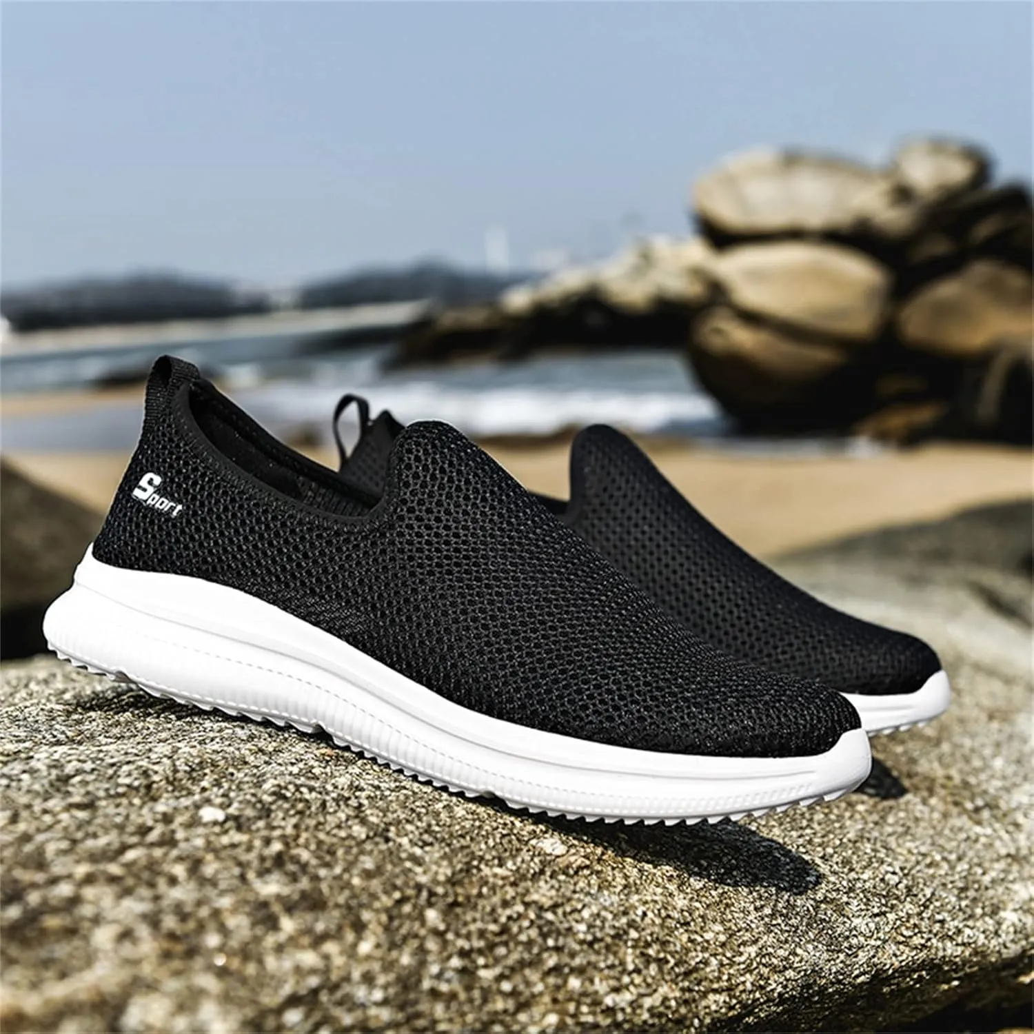 Women's Sneakers Athletic Sport Running Tennis Walking Shoes Tennis Shoes Men Wide Business Casual Shoes Waterproof Sneakers White Tennis Shoe White Loafers