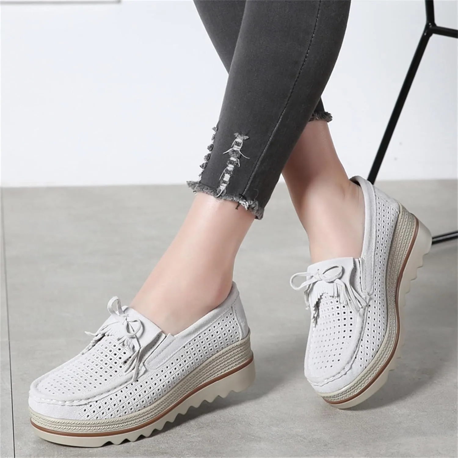 Womens Tennis Shoes Dressy Dressy Casual Shoes White Sneakers Walking Shoes Ultra Lightweight Breathable Red Tennis Shoe Loafers Casual Slip On